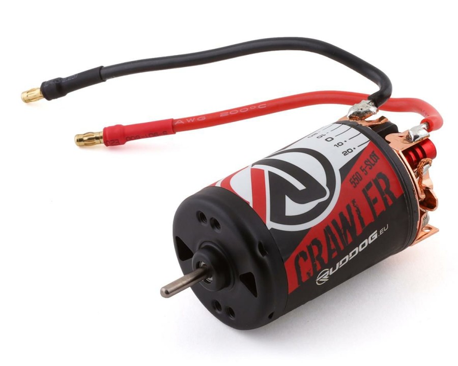 Electronics * | Ruddog 550 5-Slot Brushed Crawler Motor (12T)