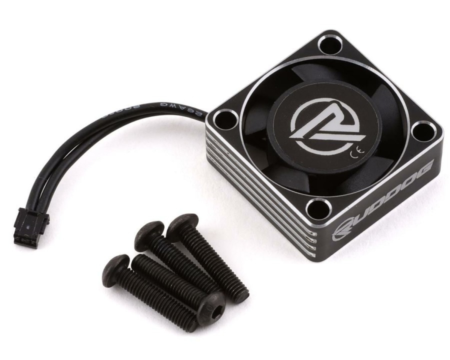 Parts * | Ruddog 25Mm Aluminum High Speed Esc Cooling Fan (Black)