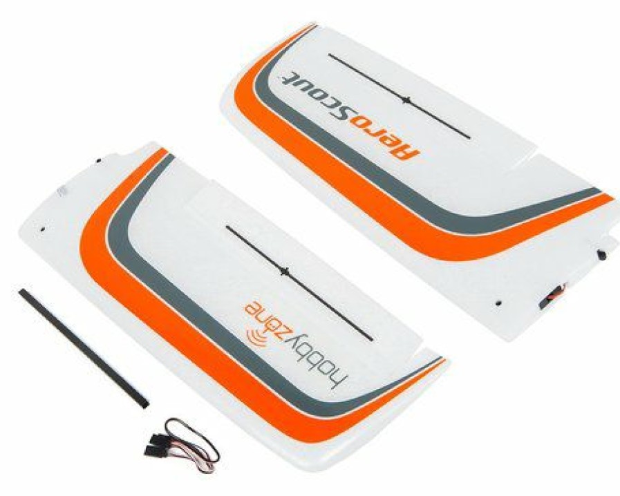 Parts * | Hobbyzone Aeroscout S Wing Set W/Servos (2)