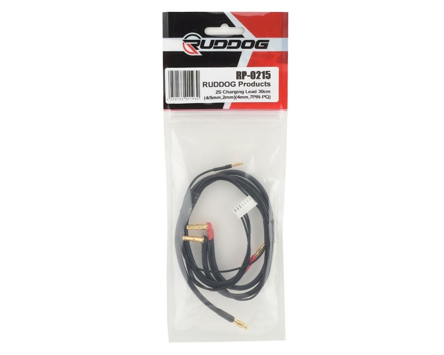 Charging * | Ruddog 2S Charge Lead W/4-5Mm Stepped Bullets (30Cm) (7 Pin-Pq)