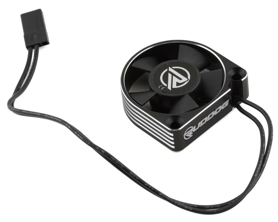 Electronics * | Ruddog 35Mm Aluminum Hv High-Speed Cooling Fan (Black)