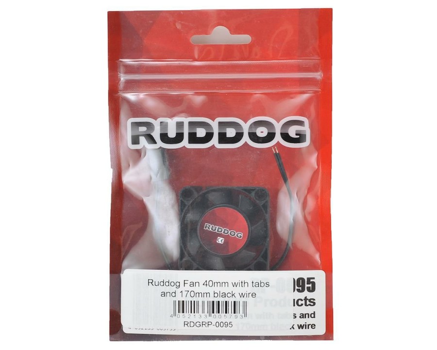 Electronics * | Ruddog 40Mm Fan W/Tabs & 170Mm Wire