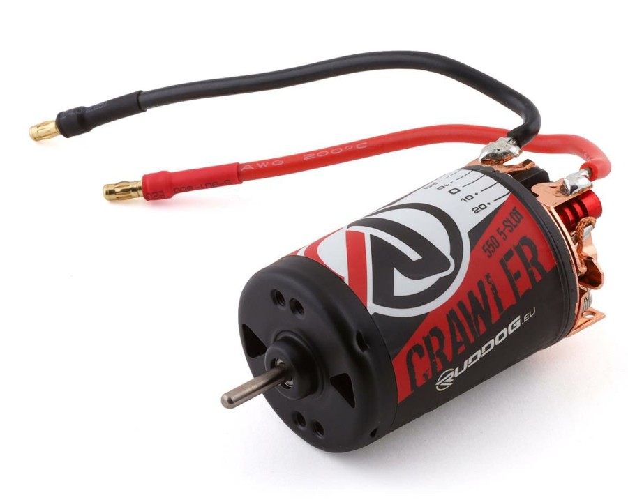 Electronics * | Ruddog Crawler 550 5-Slot Brushed Motor (16T)