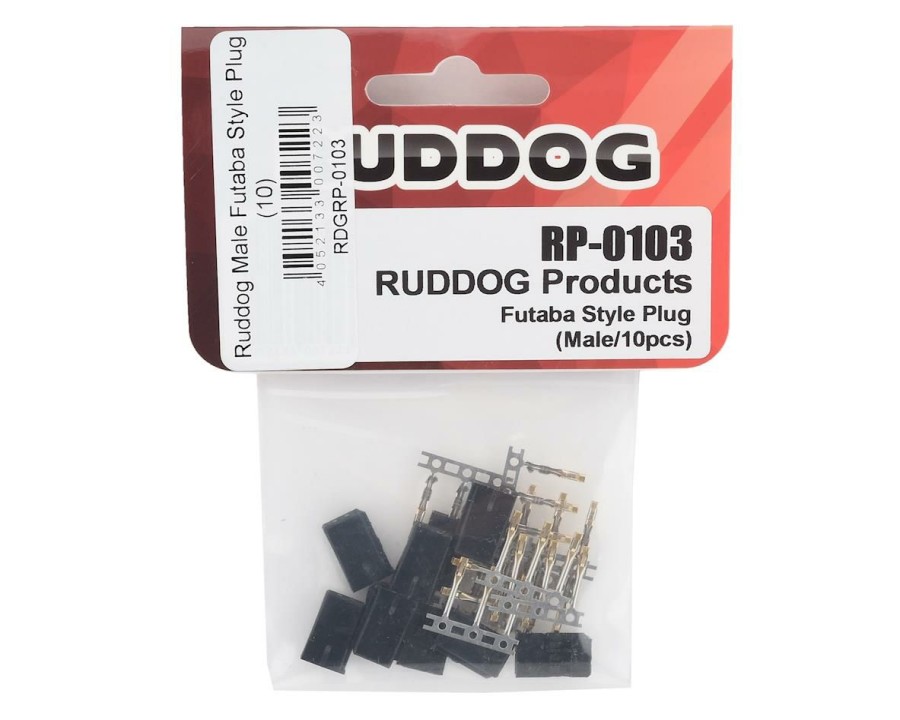 Charging * | Ruddog Male Futaba Receiver Style Plug (10)