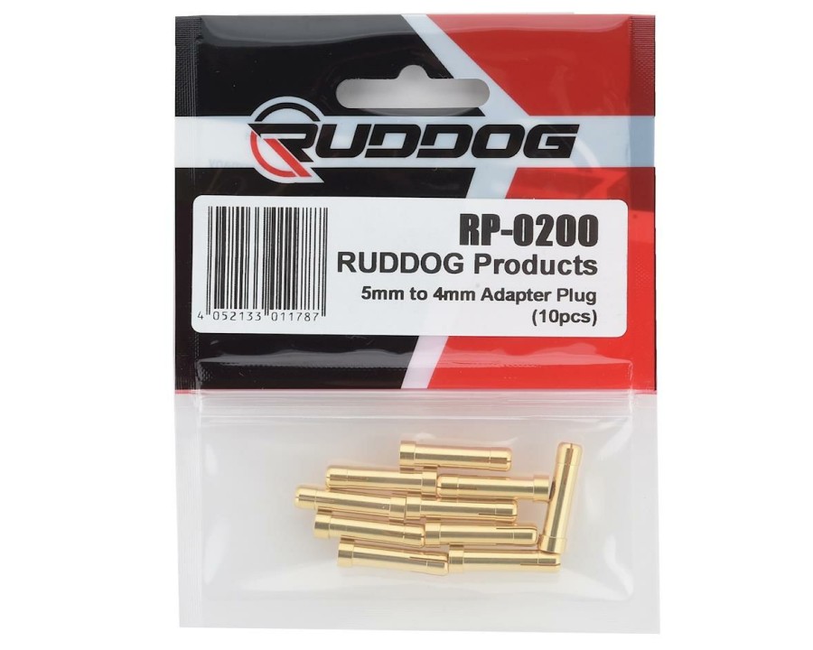 Electronics * | Ruddog 5Mm To 4Mm Adapter Bullet Plug (10)