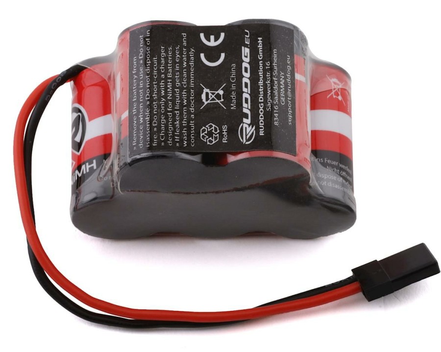 Charging * | Ruddog 5-Cell Nimh 2/3A Hump Receiver Pack (6.0V/1600Mah)