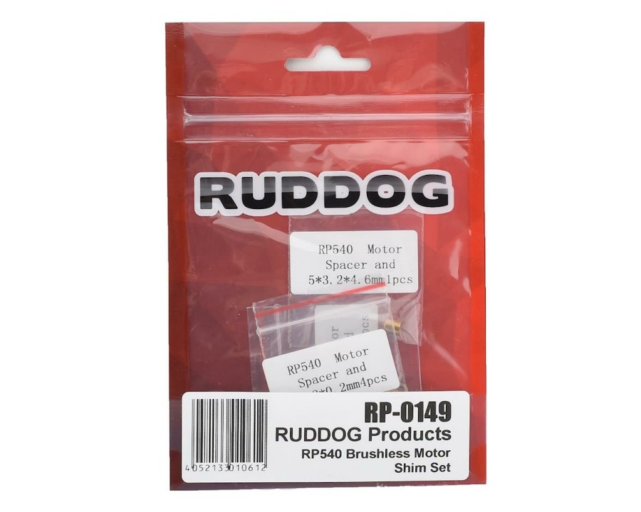 Electronics * | Ruddog Rp540 Brushless Motor Shim Set