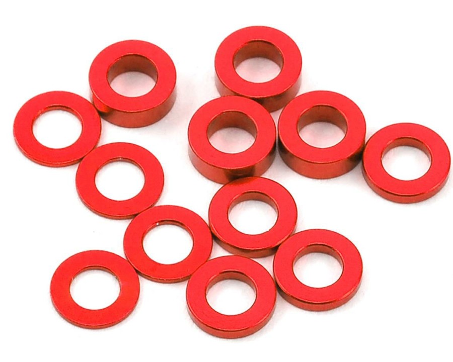 Parts * | Ruddog 3Mm Washer Set (Red) (0.5Mm/1.0Mm/2.0Mm)