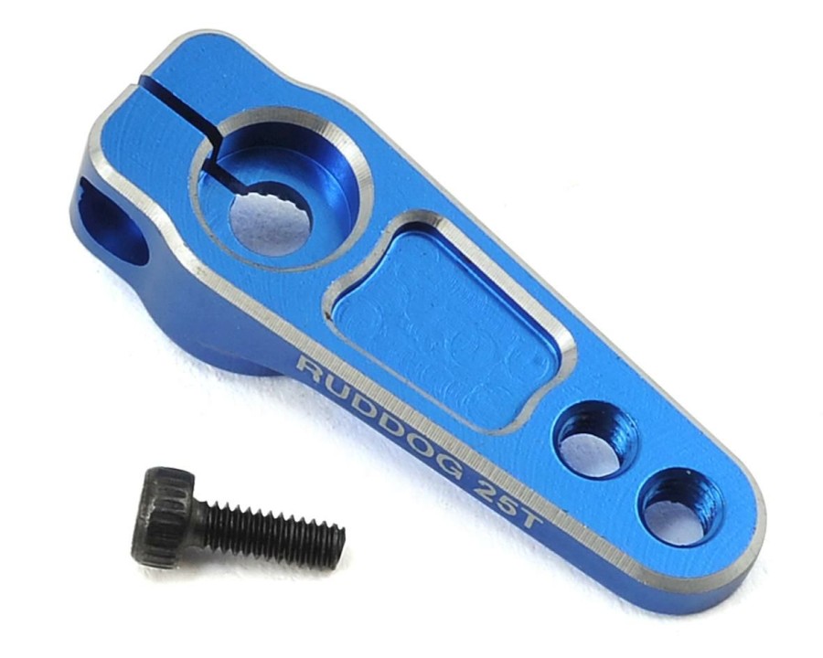 Parts * | Ruddog Aluminum Servo Horn (Blue) (25T-Protek/Ruddog/Savox)