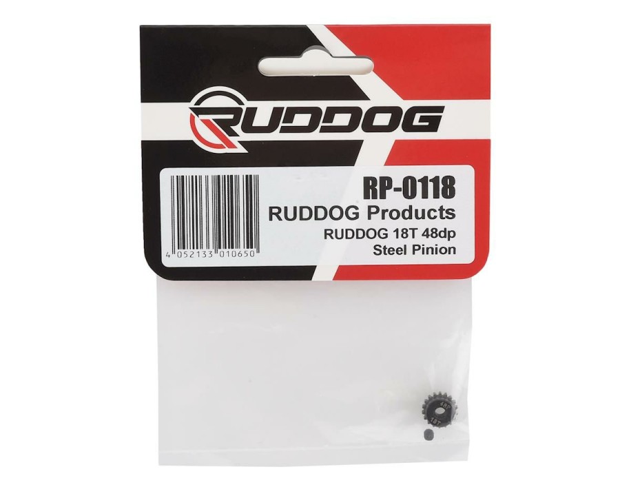 Parts * | Ruddog Steel 48P Pinion Gear (3.17Mm Bore) (18T)