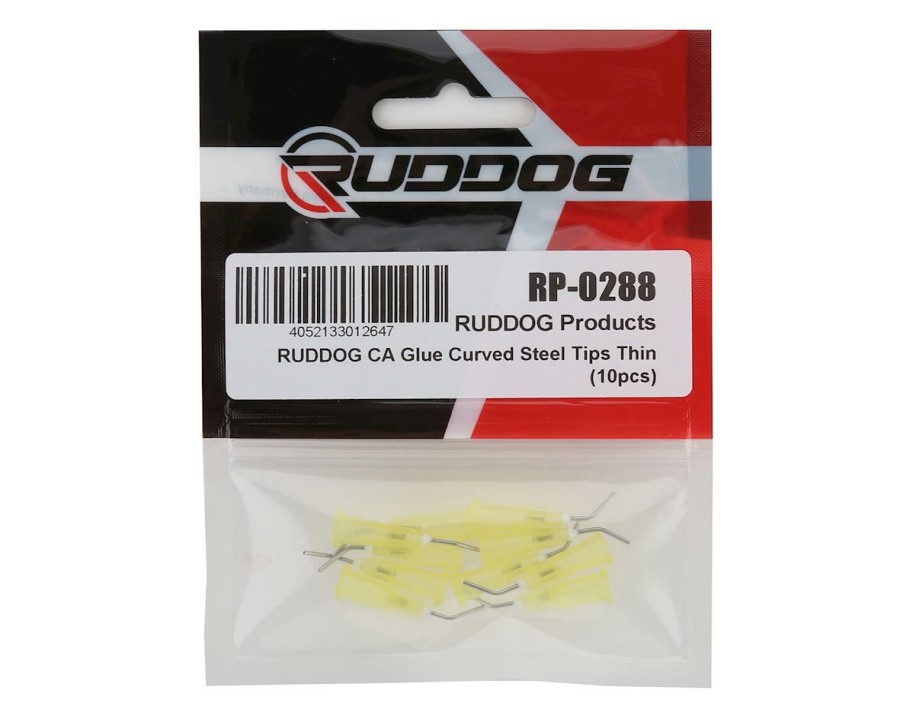 Maintenance * | Ruddog Thin Ca Glue Curved Tips (10)