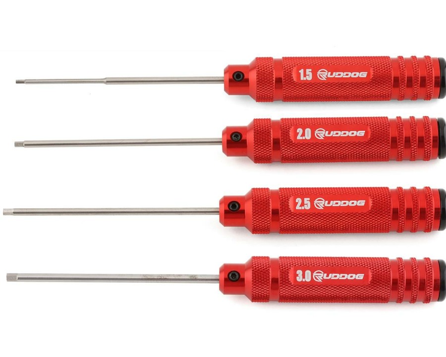 Maintenance * | Ruddog Metric Hex Driver Set (1.5, 2.0, 2.5, 3.0Mm)