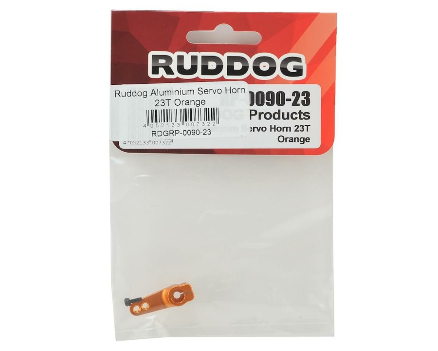 Parts * | Ruddog Aluminum Servo Horn (Orange) (23T Jr/Airtronics/Ko)