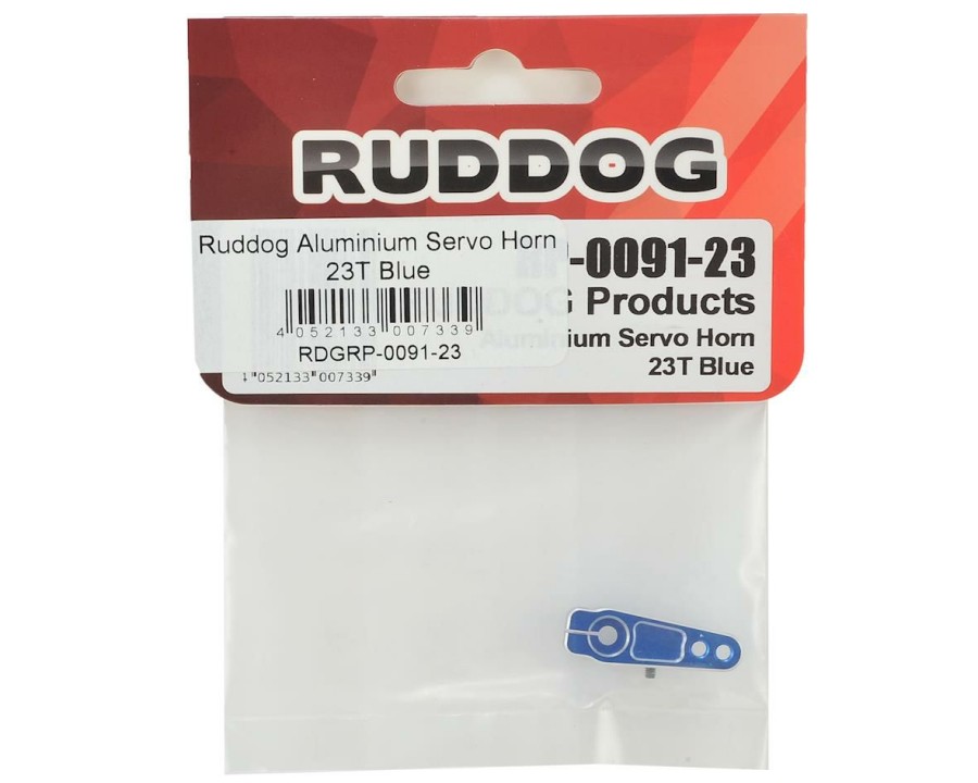 Parts * | Ruddog Aluminum Servo Horn (Blue) (23T Jr/Airtronics/Ko)