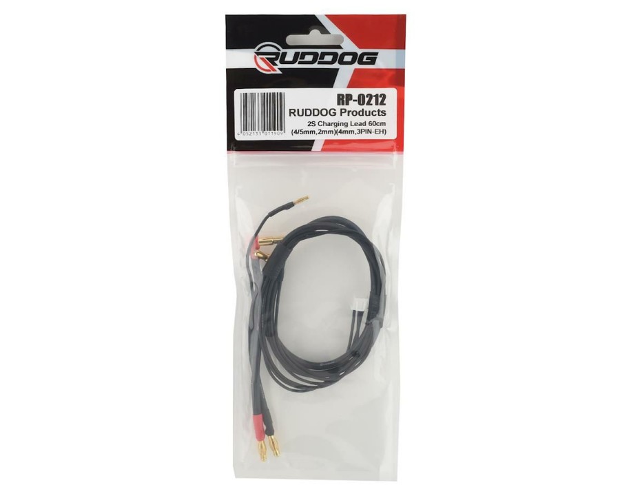 Charging * | Ruddog 2S Charge Lead W/4-5Mm Stepped Bullets (60Cm) (3 Pin-Eh)