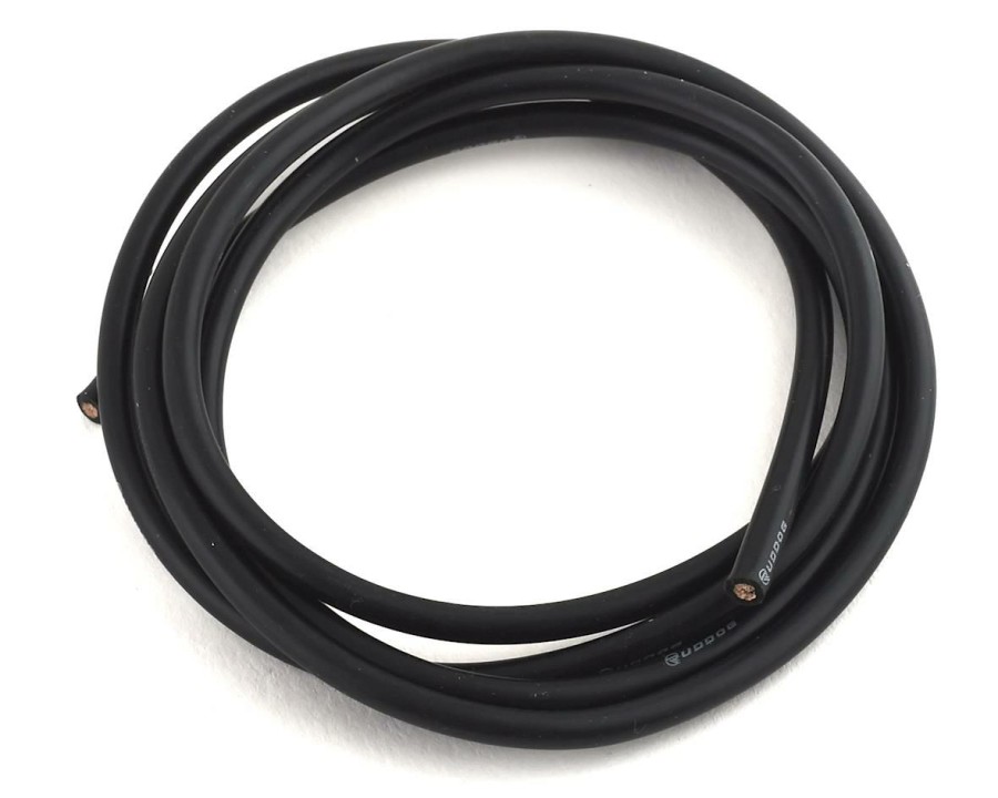 Electronics * | Ruddog 14Awg Silicone Wire (Black) (1 Meter)